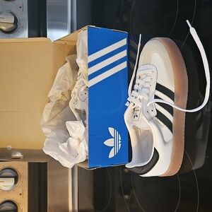 Adidas Samba W Black and White